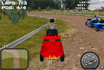 Lawnmower Racing 3D