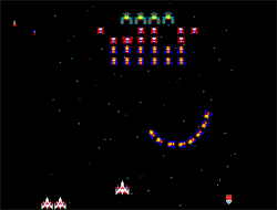 Galaga - משחק חלליות קלאסי