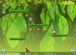 קוף אחרי בננה - Jumping Bananas