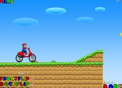 סופר מריו אופנועים - Mario Motorbike