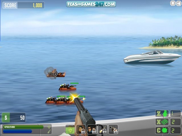 Speedboat Shooting